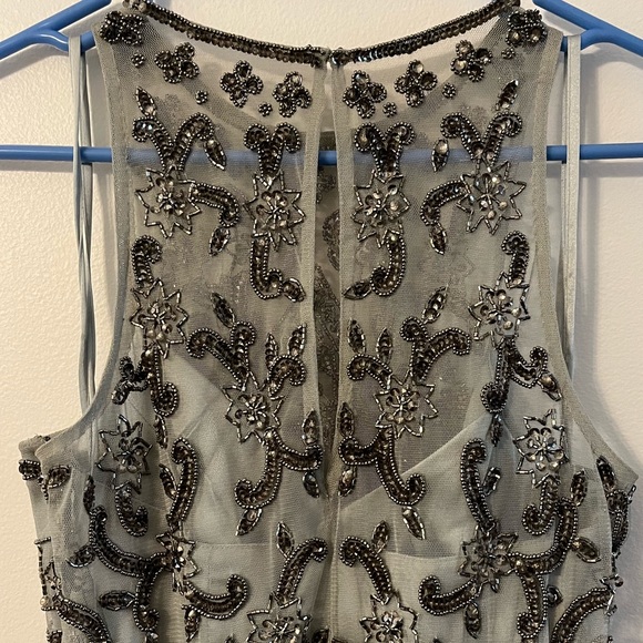 BHLDN Amada Dress Beaded Maxi Size 4 - Picture 4 of 8